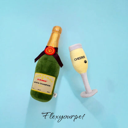 Champagne Dog Toys