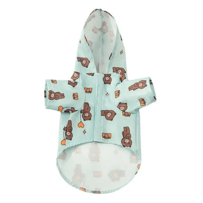 Luxurish Dog Raincoat