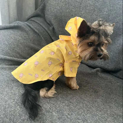 Luxurish Dog Raincoat