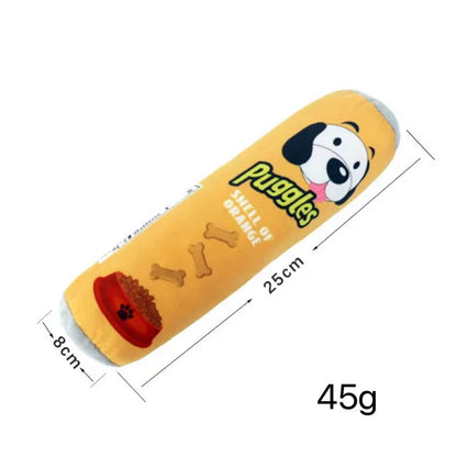 Stuffed Puggles Dog Chips