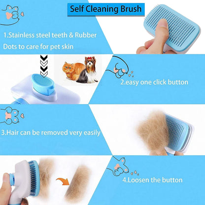 Clap-Clap Hair Remover Brush